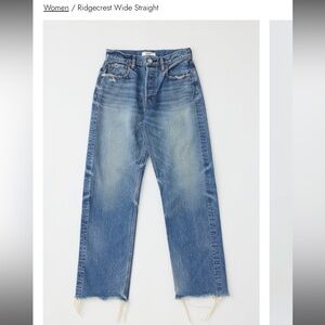 Moussy Ridgecrest Wide Straight Jeans